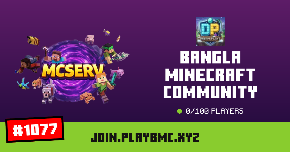 Bangla Minecraft Community - IP, jugadores e información del servidor ...
