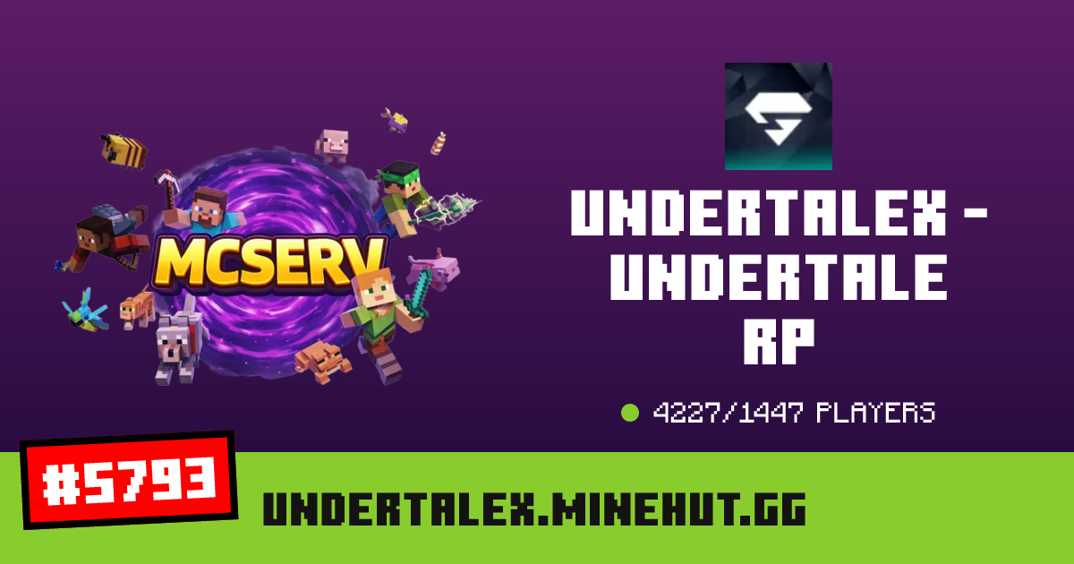 UndertaleX - Undertale RP - IP, jugadores e información del servidor ...