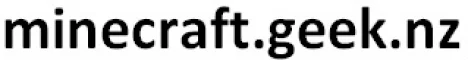 Banner minecraft.geek.nz