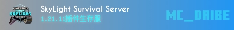 Banner SkyLight Servival Server