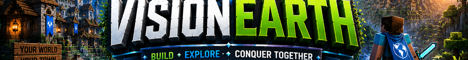 Bannière du serveur VisionEarth