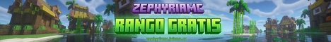 Bannière du serveur ZephyriaMC