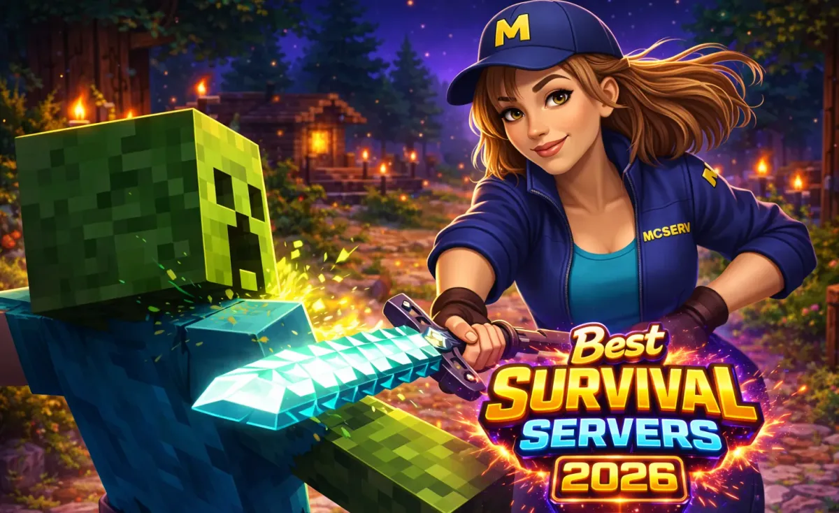 Best Minecraft Survival Servers (2026): Top IP & Ranking