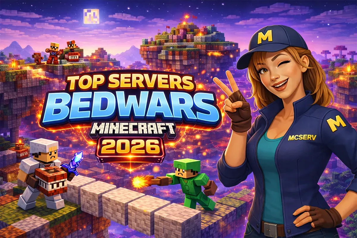 Top Minecraft Bedwars Servers (2026): IP, Ranking, and Best Servers to Play