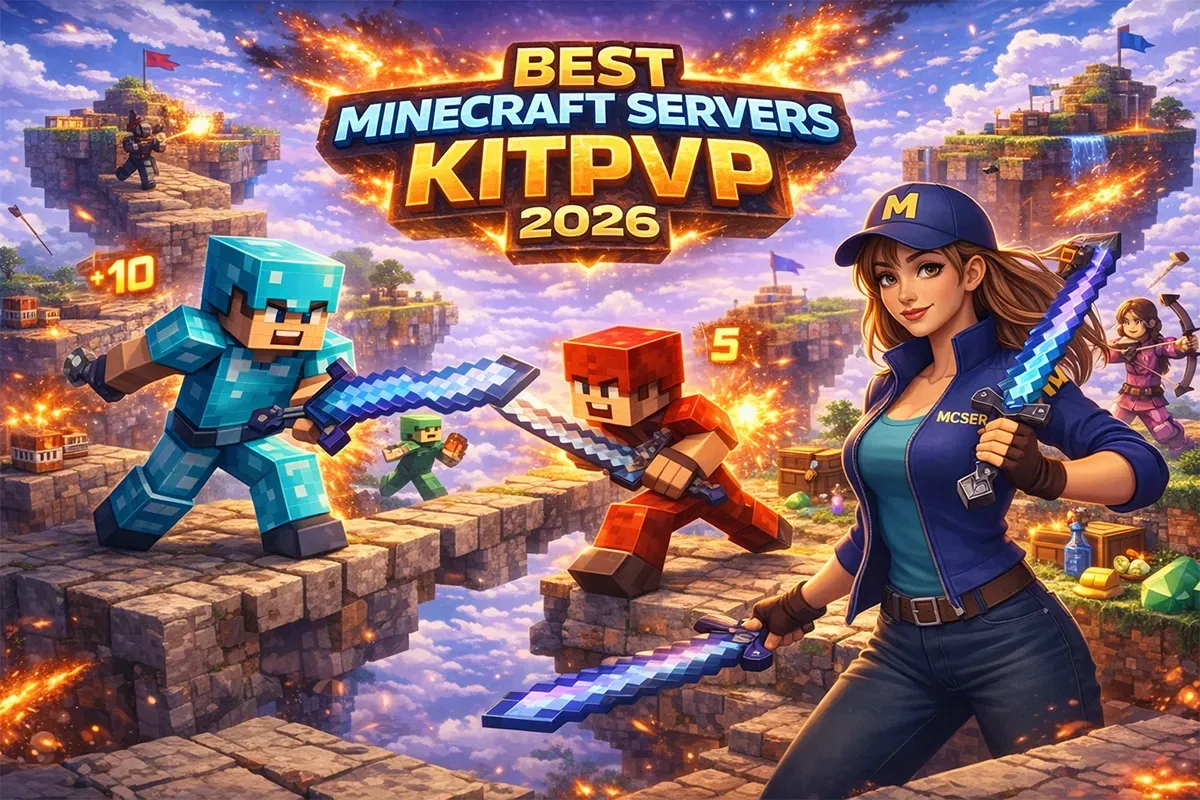 Best Minecraft KitPvP Servers in 2026: Complete List and Comparison