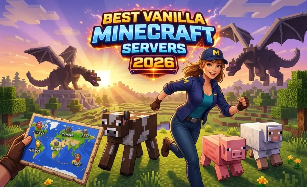 Best Vanilla Minecraft Servers in 2026: The Complete List