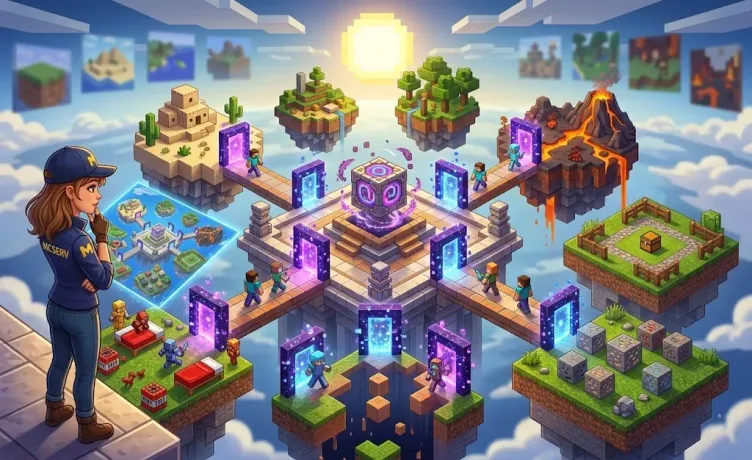 minigame server hall